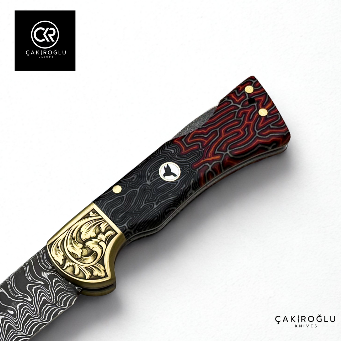 Corvus Series - Custom Handcrafted Folding Knife - Limited Edition
