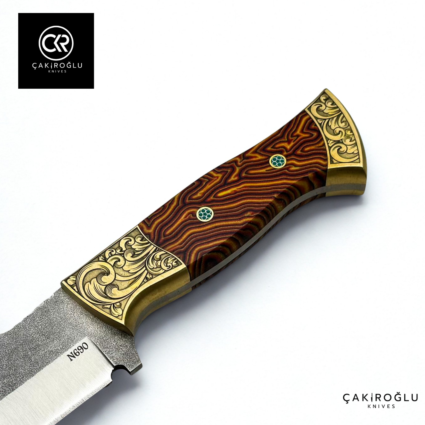 Handcrafted Custom Machete - N690 Böhler Steel & G-carta Handle