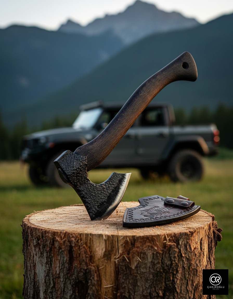 Norden 60 - Handcrafted Custom-made Axe with 60St High Manganese Steel