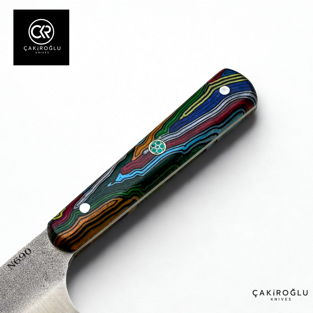 Kiritsuke Model Handcrafted Chef Knife - Böhler N690 Steel & G-carta Handle