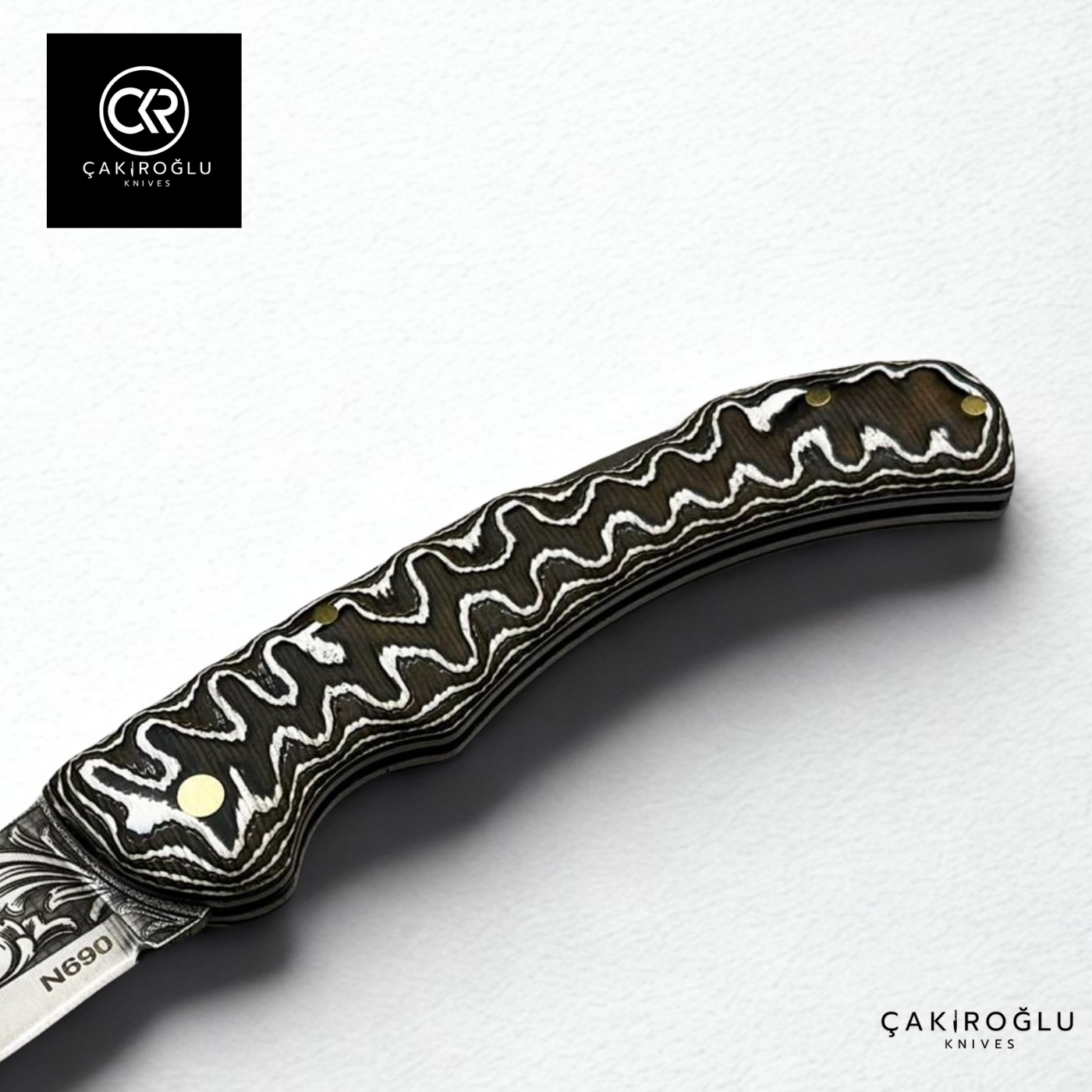 Hayta 838 Handcrafted Folding Knife - N690 Böhler Steel & Compact Handle