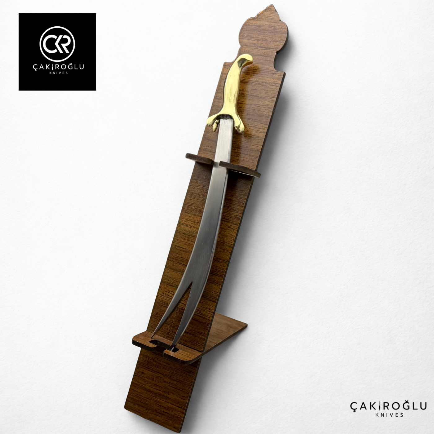 Decorative Sword with Stand – 4116 Stainless Steel & Brass Handle