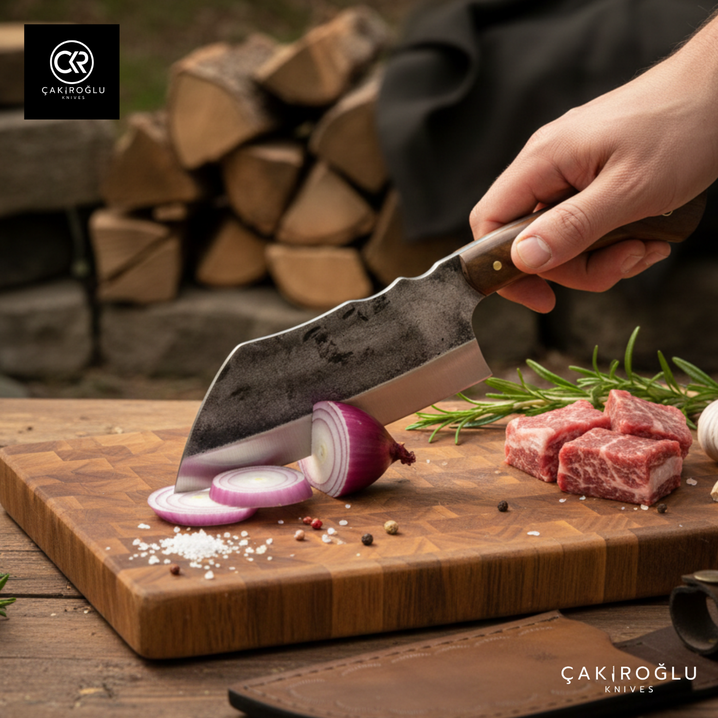 Almazan 556 Handcrafted Camping Chef Knife