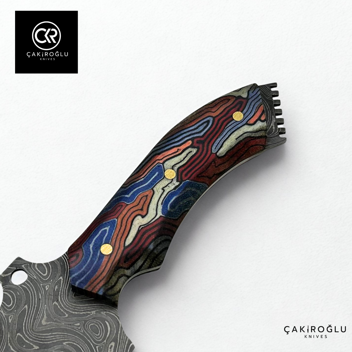 Ironhowl Exclusive Edition - Handcrafted Damascus Steel Jungle Machete