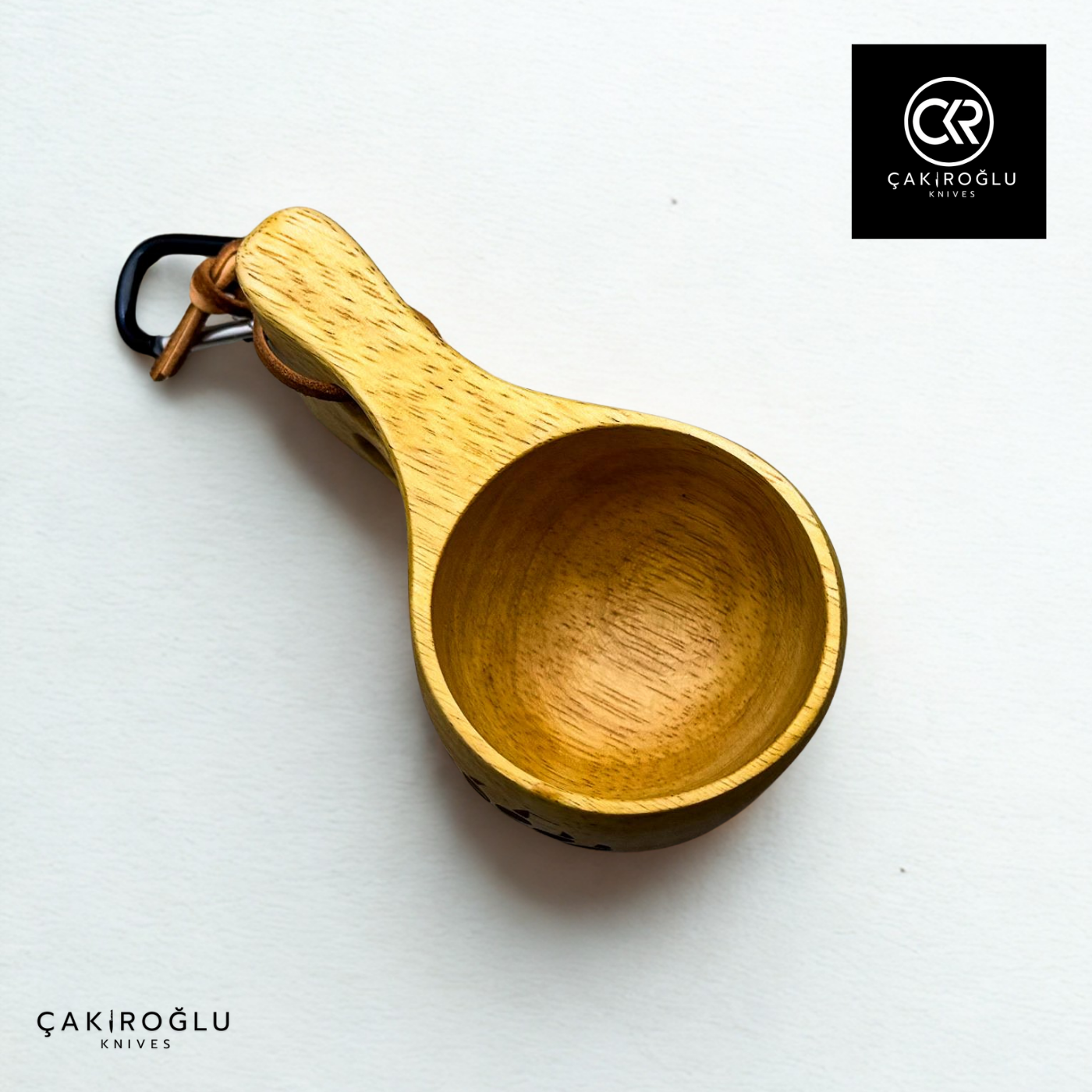 Handcrafted Kuksa Cup - The bear paw engraving