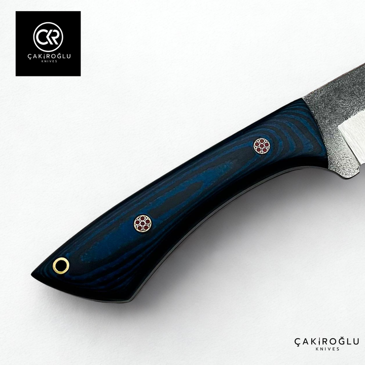 Handcrafted Custom-made Böhler N690 Steel & G10 Handle Hunting Knife