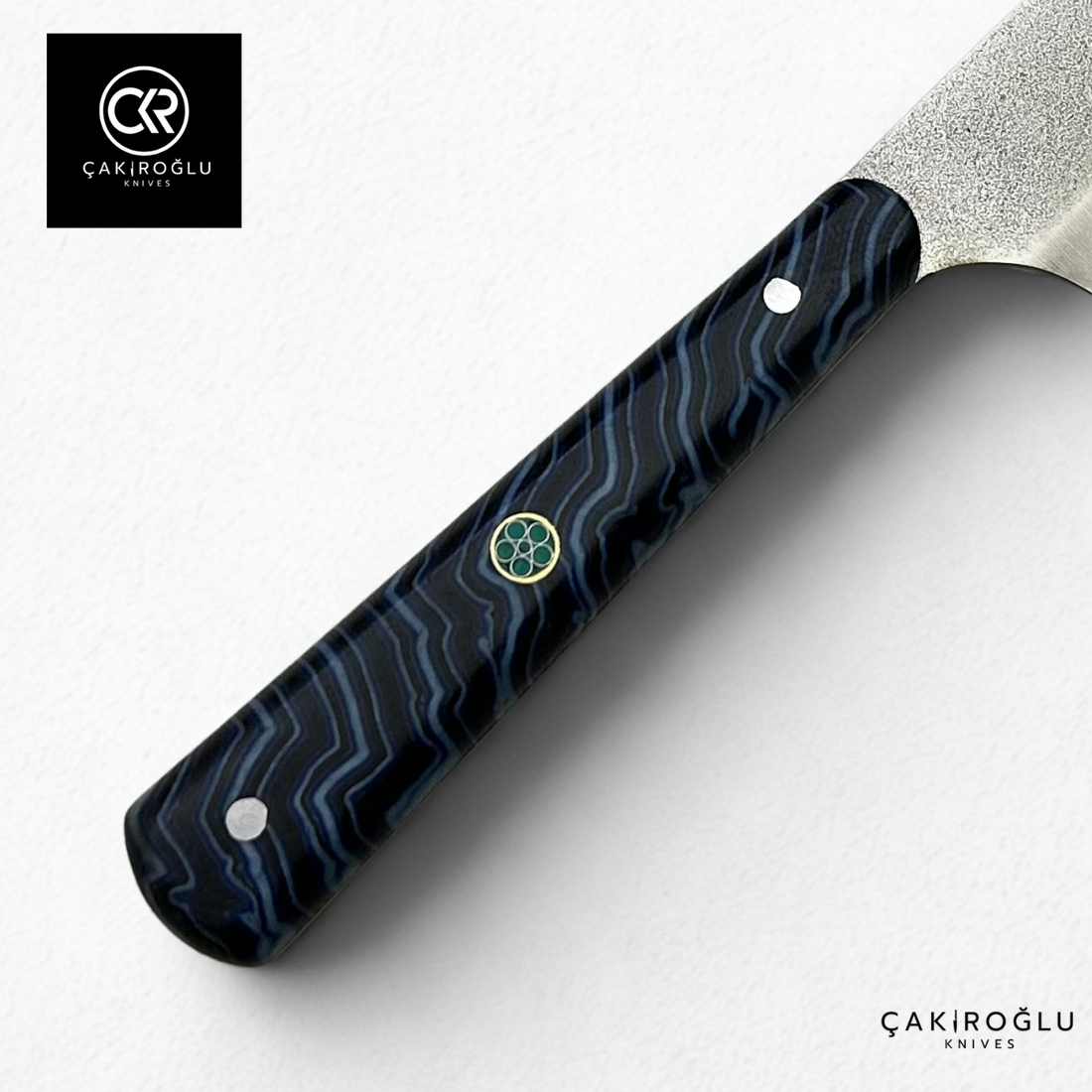 Kiritsuke Model Handcrafted Chef Knife - Böhler N690 Steel & G-carta Handle