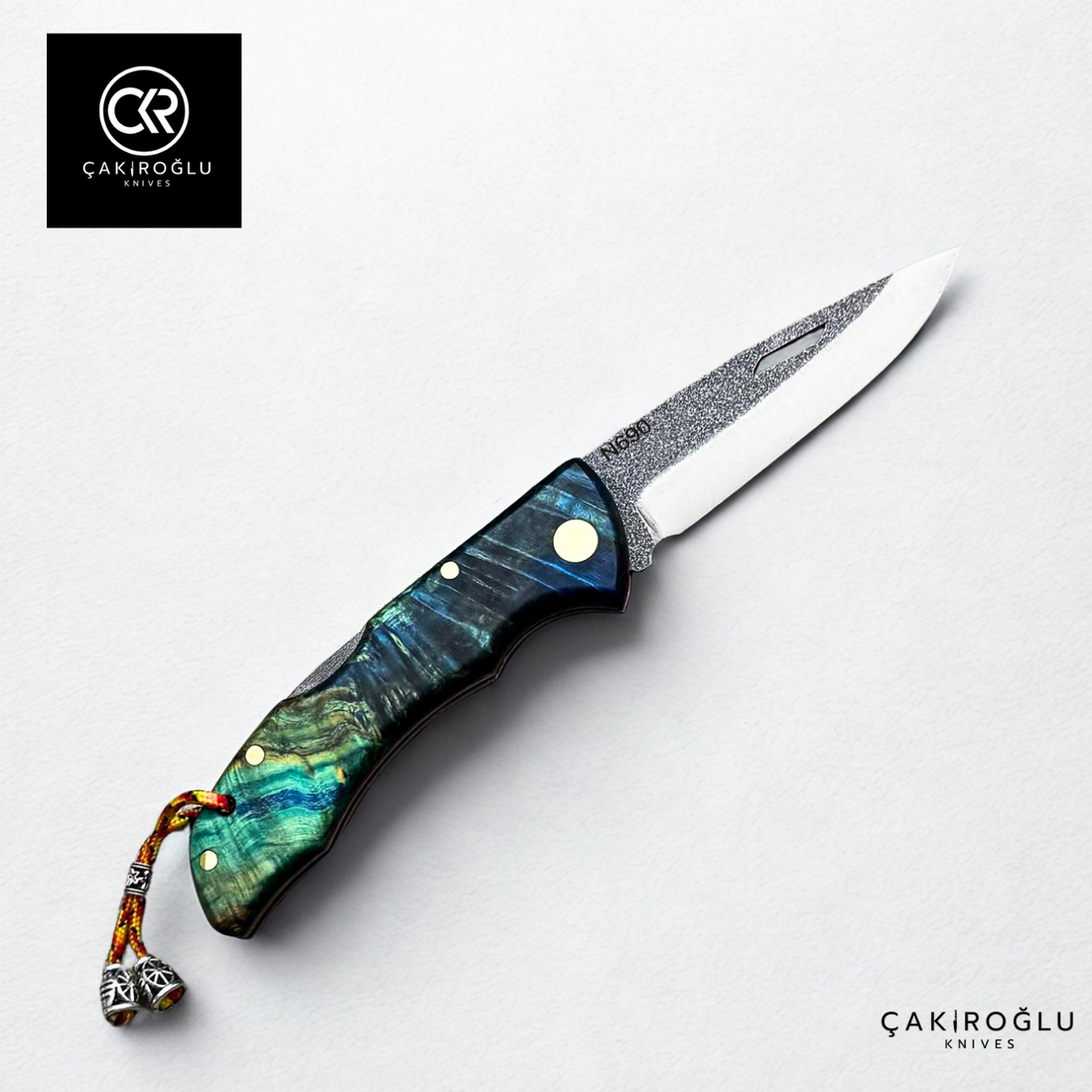 Showy Series Medium Size Handcrafted Folding Knife - N690 Böhler Steel