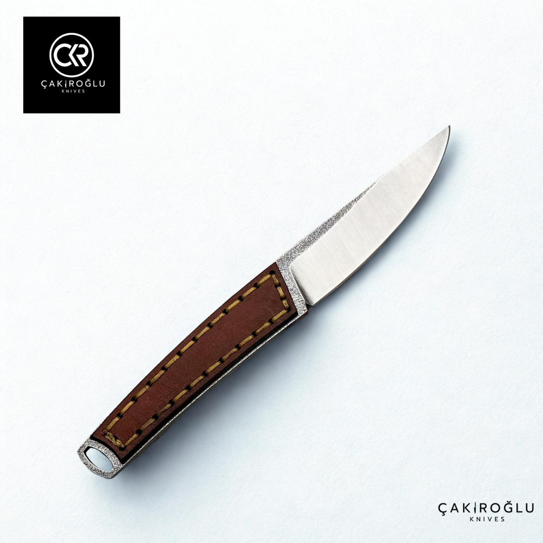 Handcrafted Custom-made Böhler N690 Steel & Leather Handle Hunting Knife