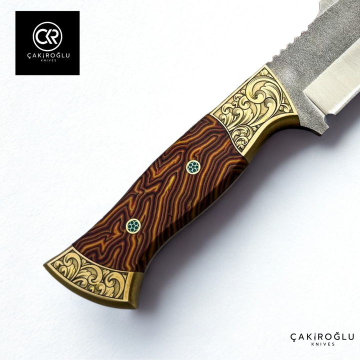 Handcrafted Custom Machete - N690 Böhler Steel & G-carta Handle