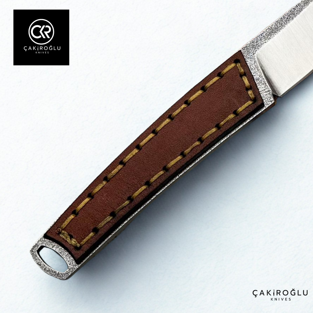 Handcrafted Custom-made Böhler N690 Steel & Leather Handle Hunting Knife