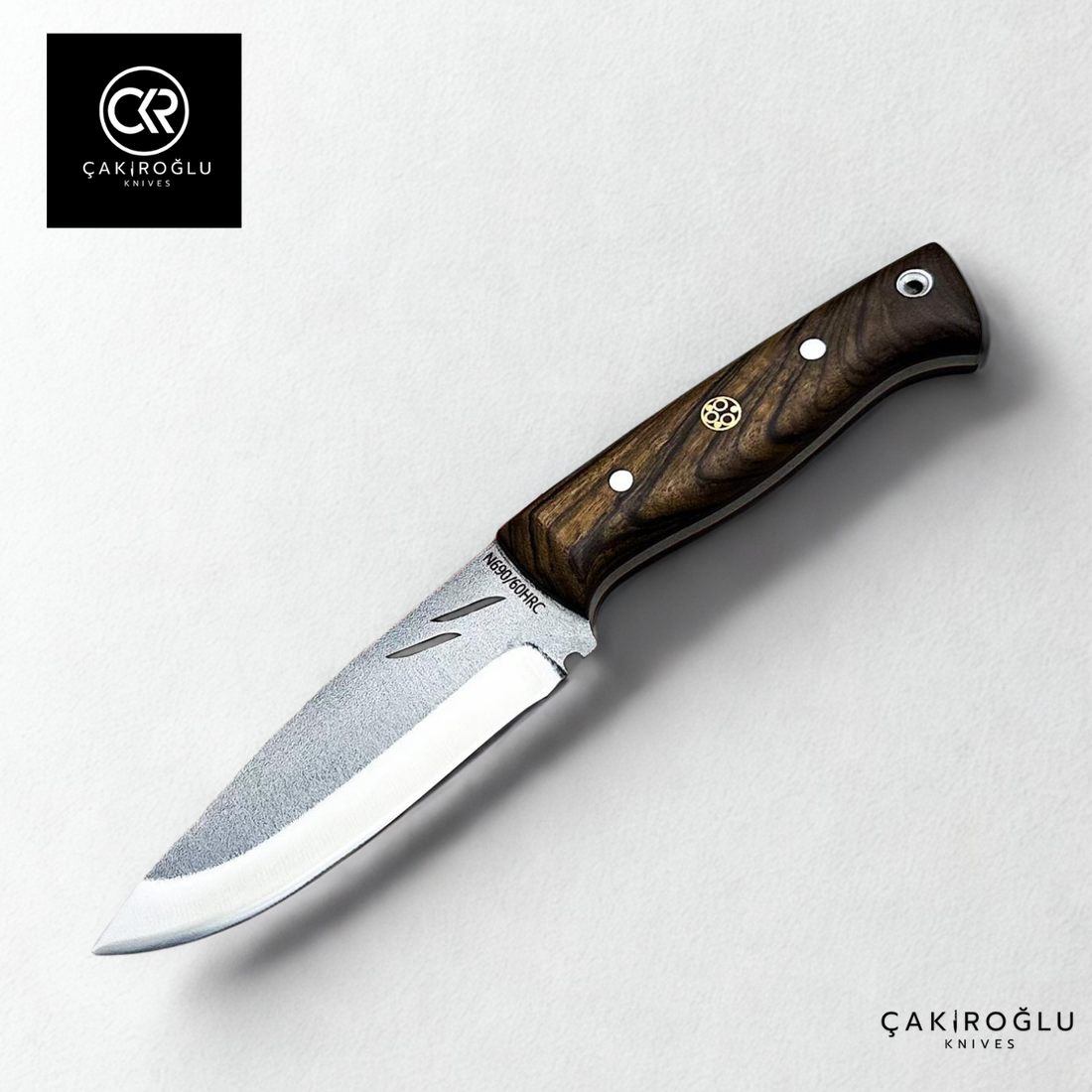 Handcrafted Custom-made Böhler N690 Steel Hunting Knife