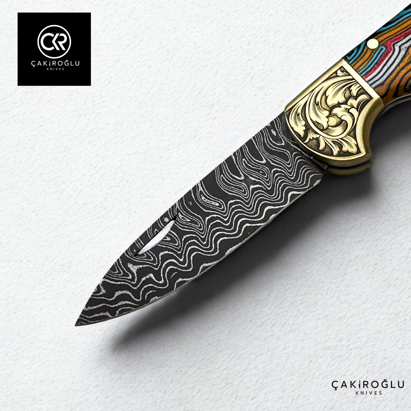Corvus Series - Custom Handcrafted Folding Knife - Limited Edition