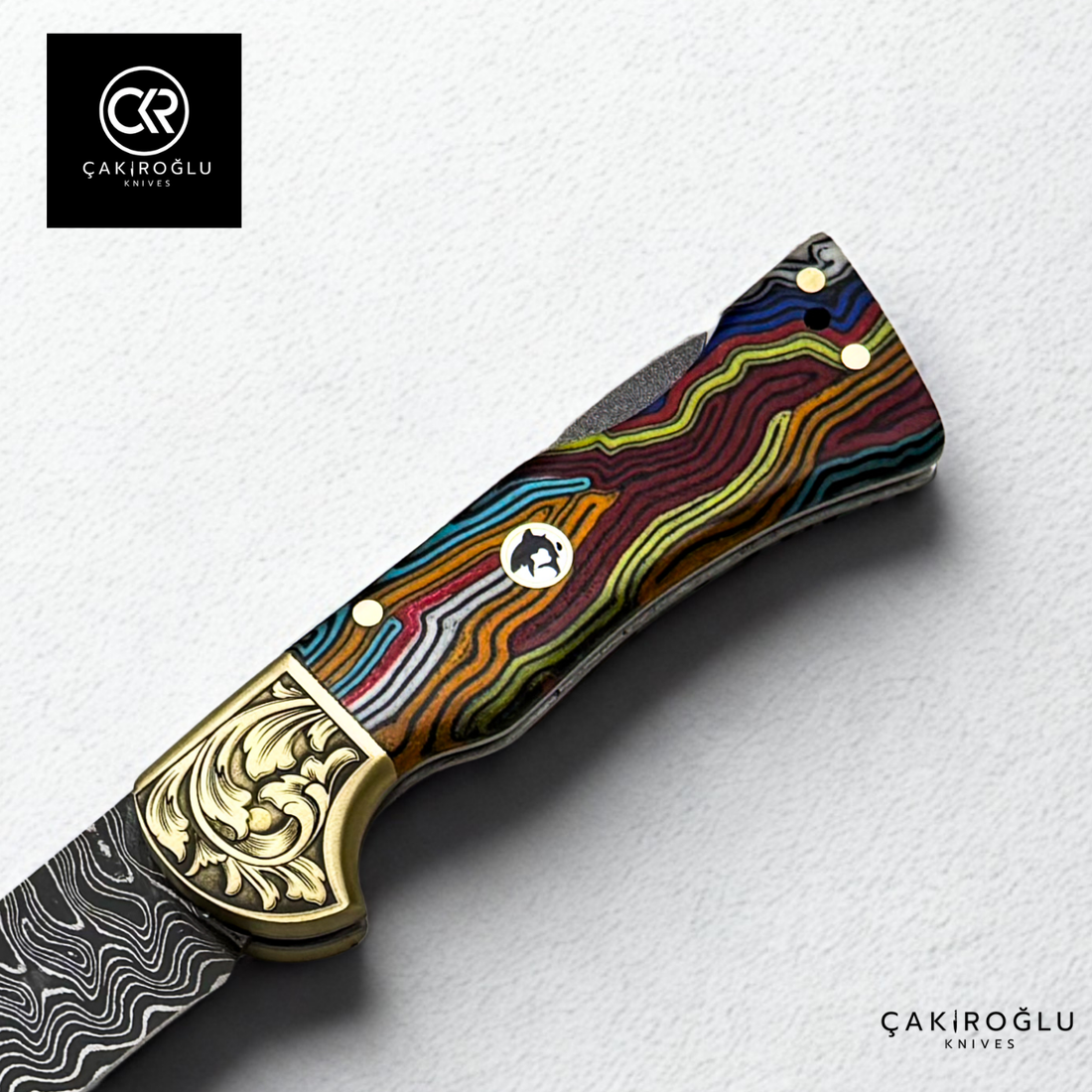 Corvus Series - Custom Handcrafted Folding Knife - Limited Edition