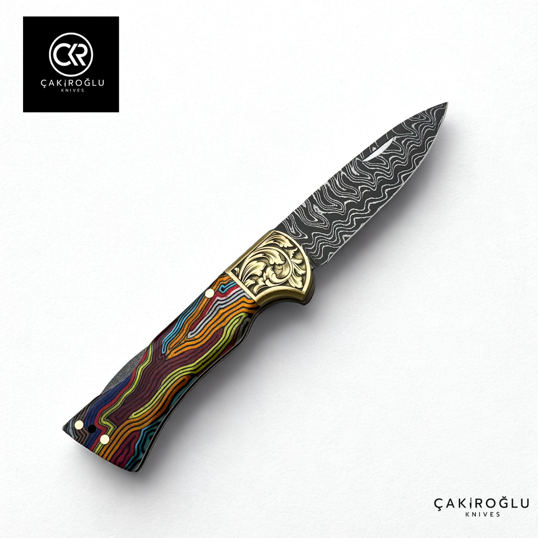 Corvus Series - Custom Handcrafted Folding Knife - Limited Edition