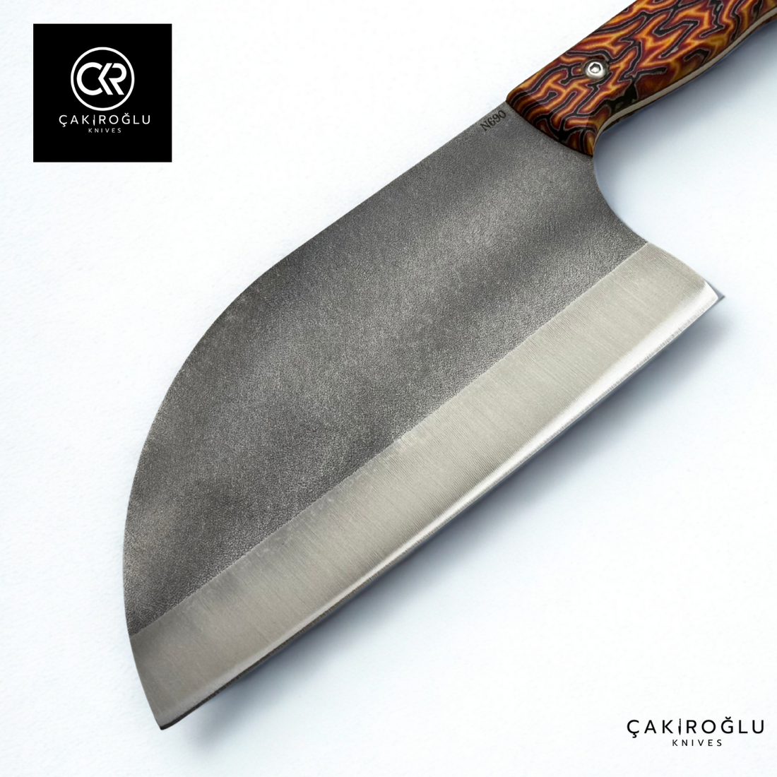 Almazan Pro – Böhler N690 Steel & G-Carta Handle Handcrafted Camping Chef Knife