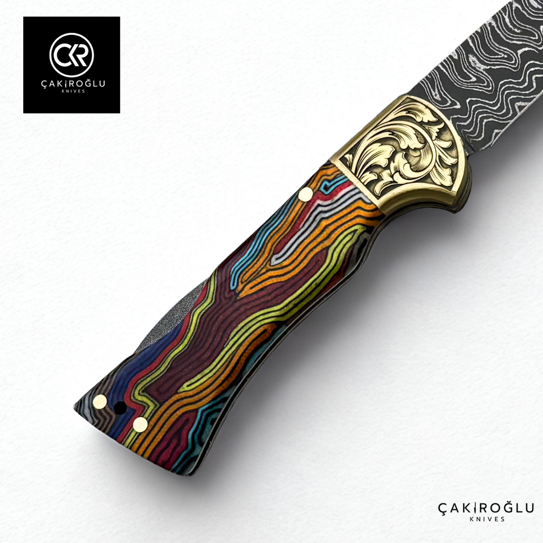 Corvus Series - Custom Handcrafted Folding Knife - Limited Edition