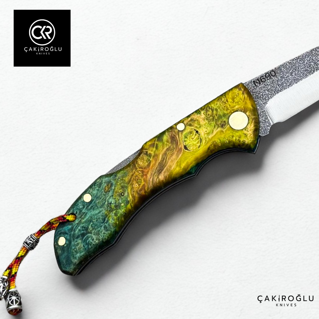 Showy Series Medium Size Handcrafted Folding Knife - N690 Böhler Steel