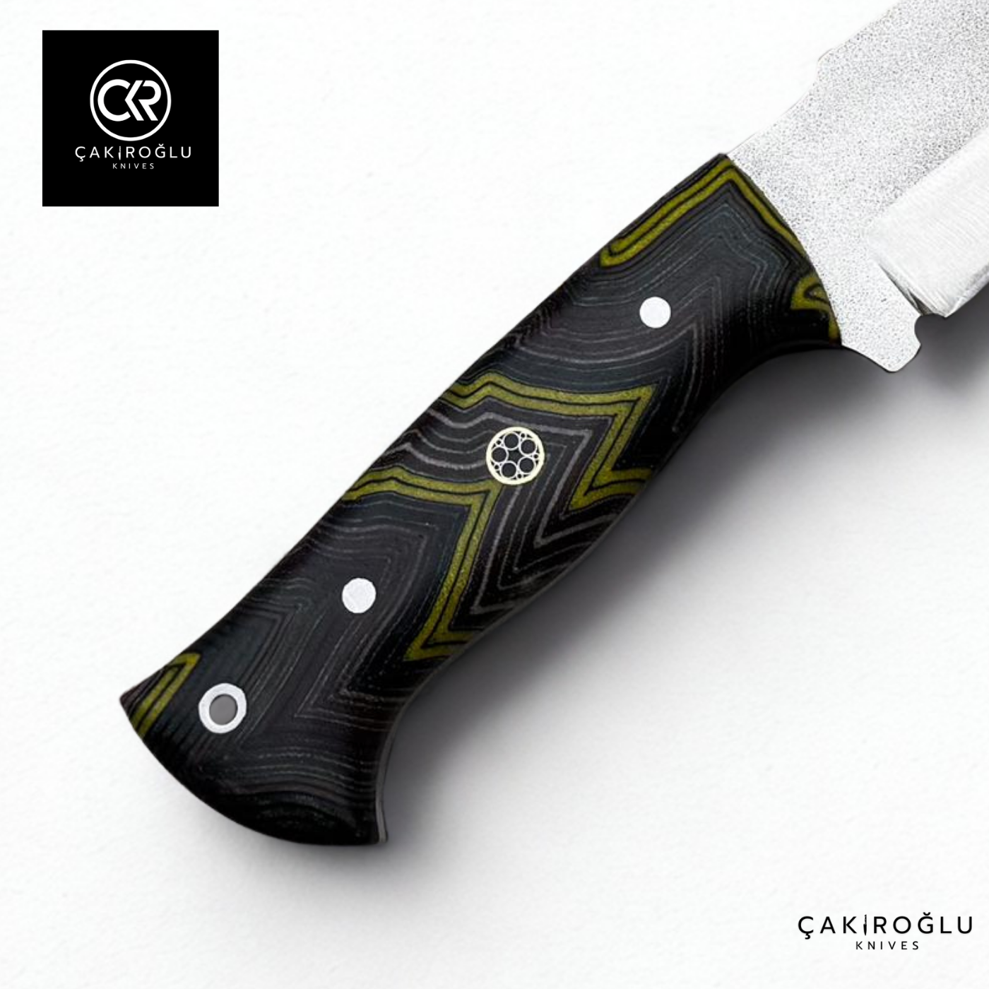 Handcrafted Custom-made Böhler N690 Steel & G-carta Handle Hunting Knife