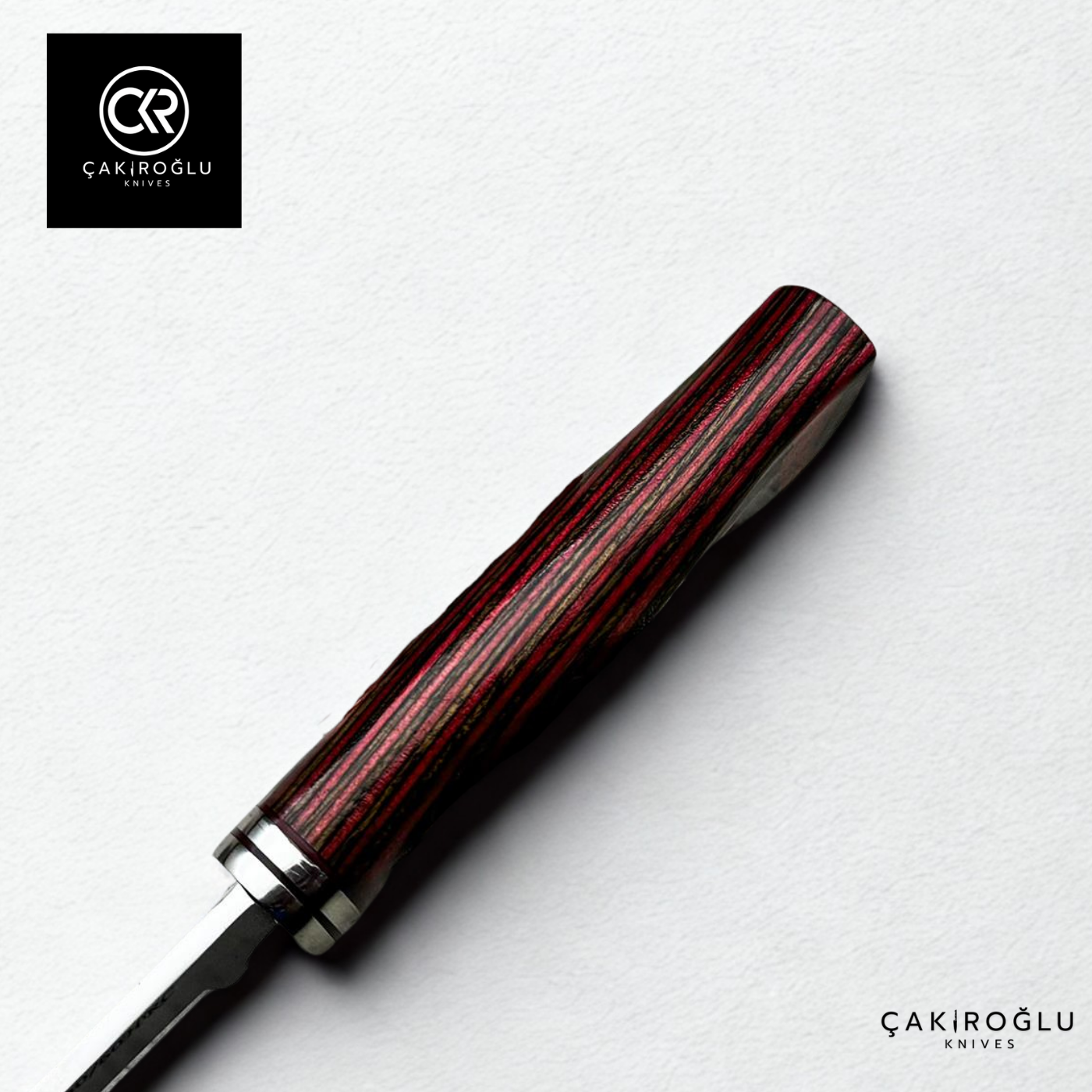 Heritage 281 Dark Beet & Aluminum Apron Edition - N690 Steel Handcrafted Knife