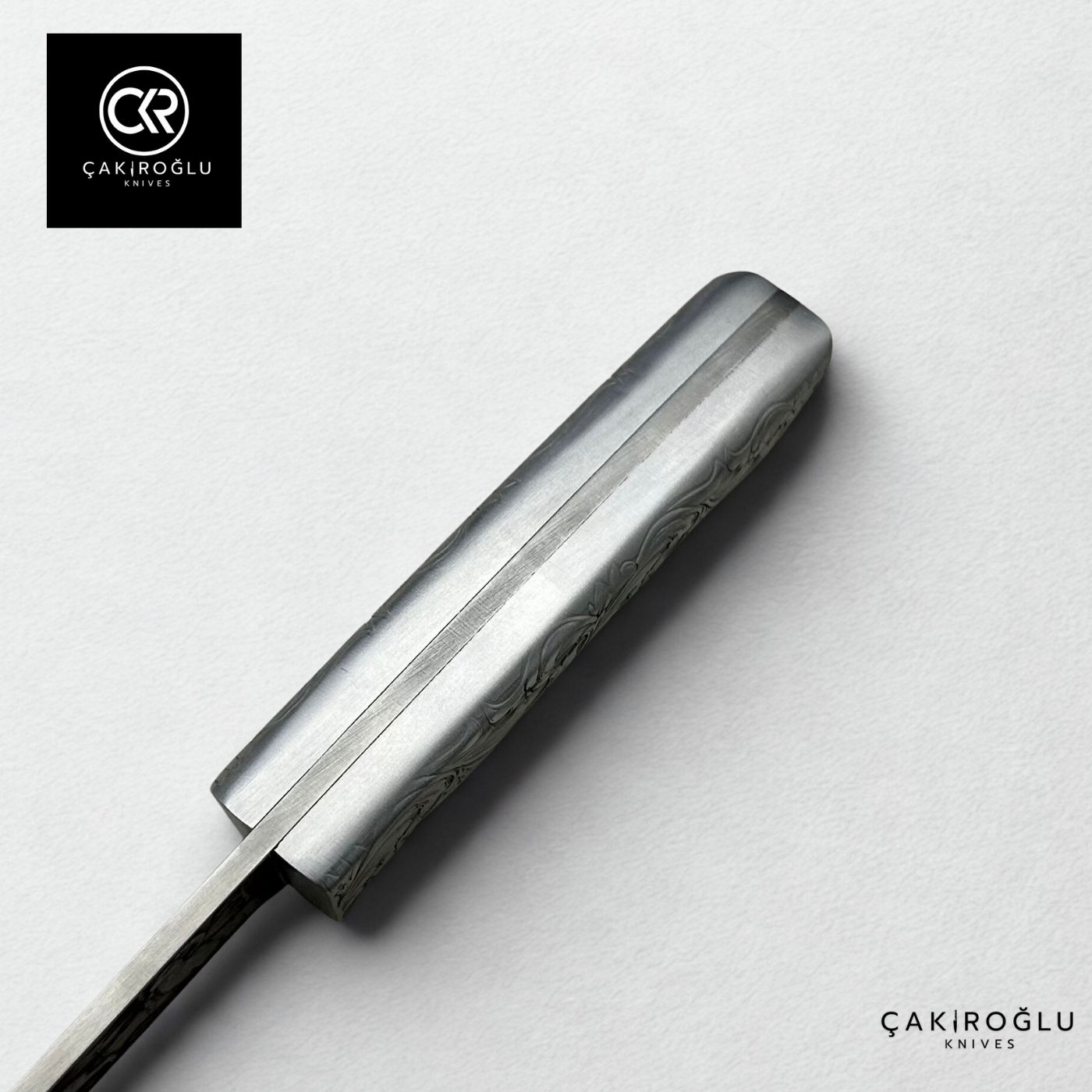 Custom-made Handcrafted 3d Engraved Collection Knife - Engraved Handle