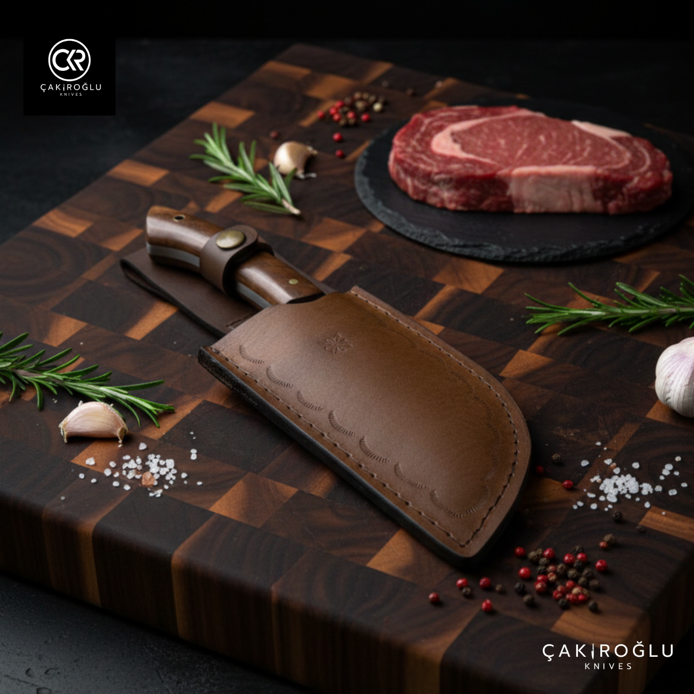 Almazan 556 Handcrafted Camping Chef Knife