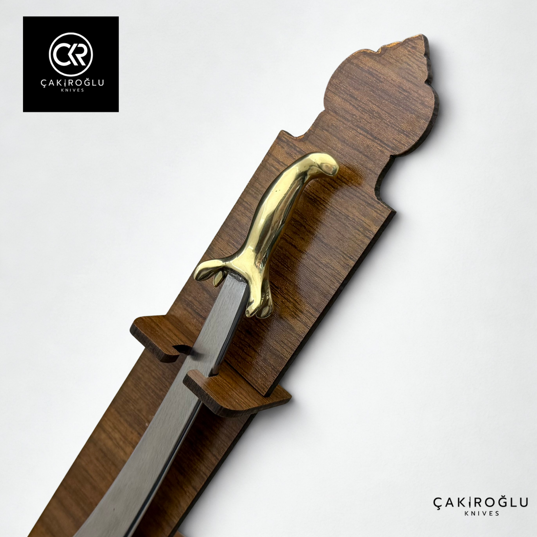 Decorative Sword with Stand – 4116 Stainless Steel & Brass Handle