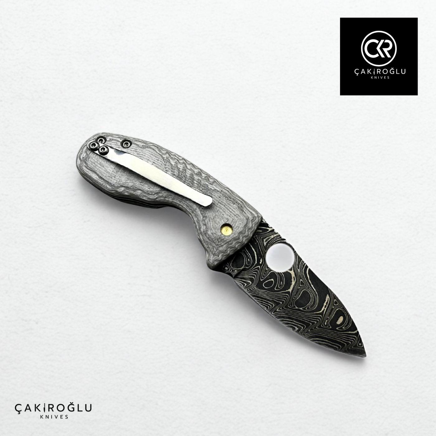 Naim 109 Glacia - Custom Handcrafted Folding Knife & Limited Edition