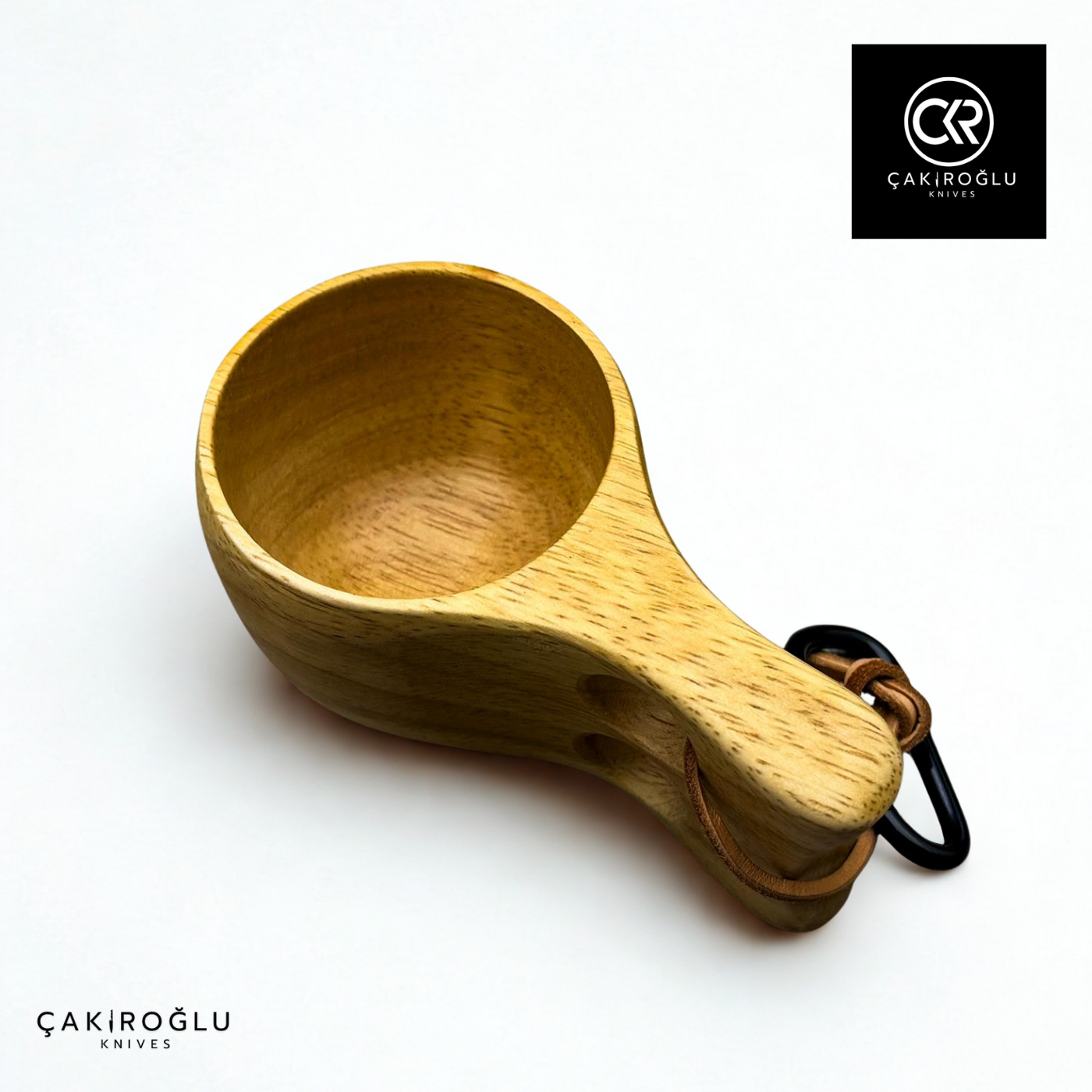Handcrafted Kuksa Cup - The bear paw engraving