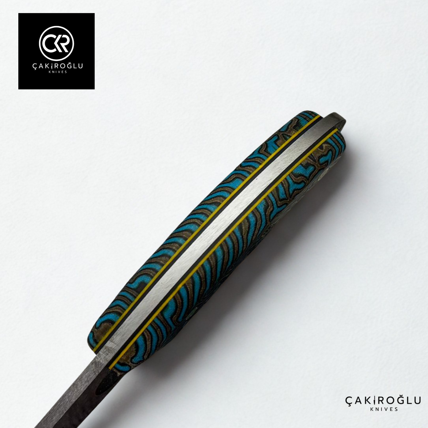 Viking Model Almazan Damascus Camping Knife