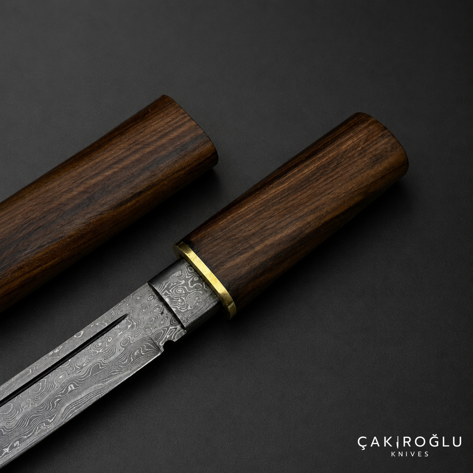 Handmade Damascus Steel Tanto Knife: Real Samurai Tanto, Wakizashi Sword