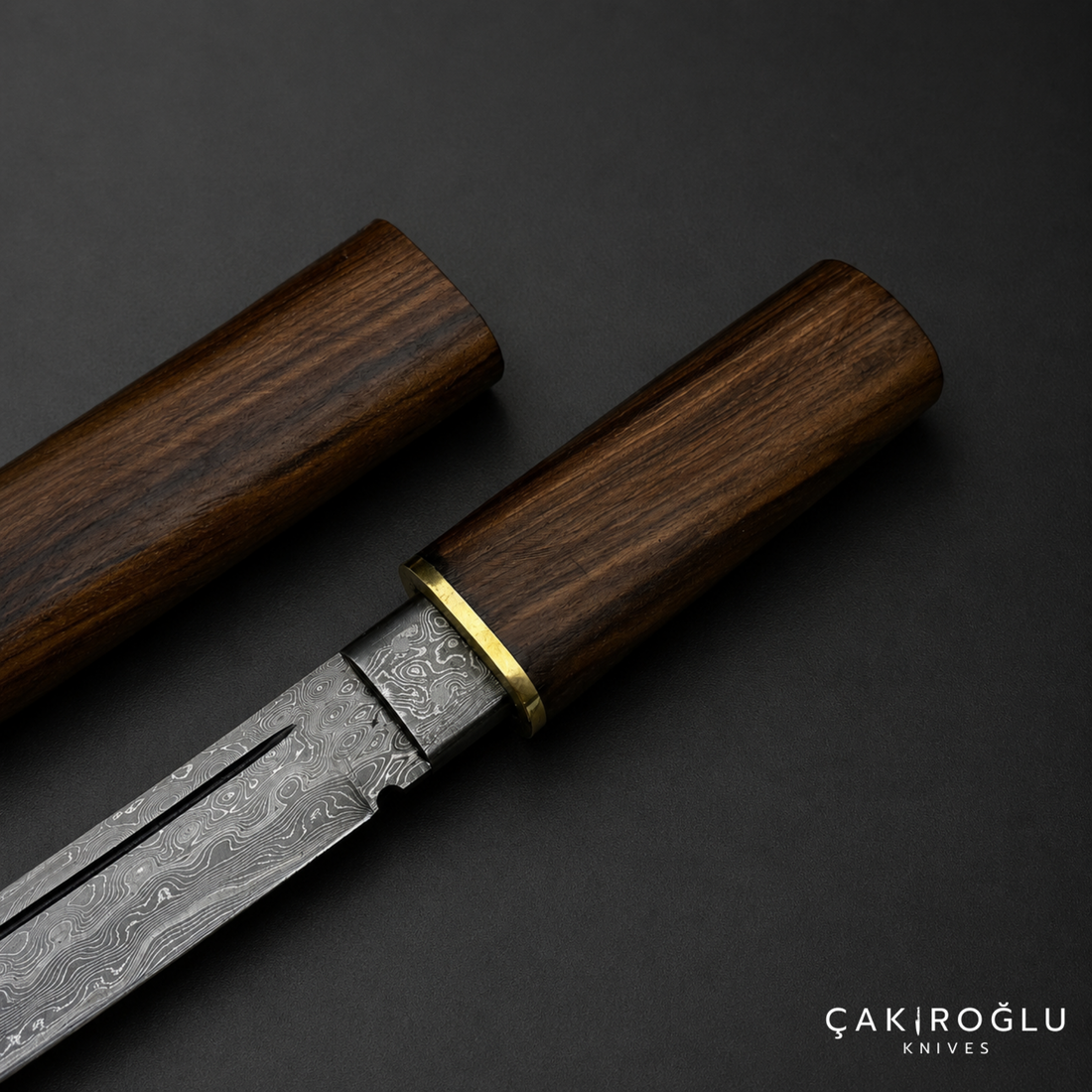 Handmade Damascus Steel Tanto Knife: Real Samurai Tanto, Wakizashi Sword