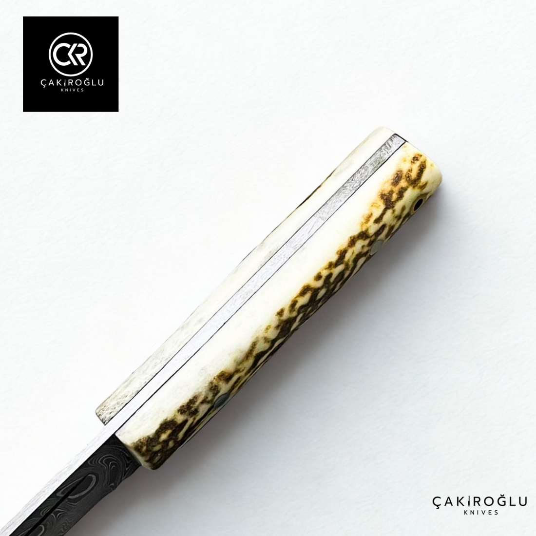 Tanto Kaminari - Handcrafted Custom-made Damascus Steel Tanto Model Hunting Knife