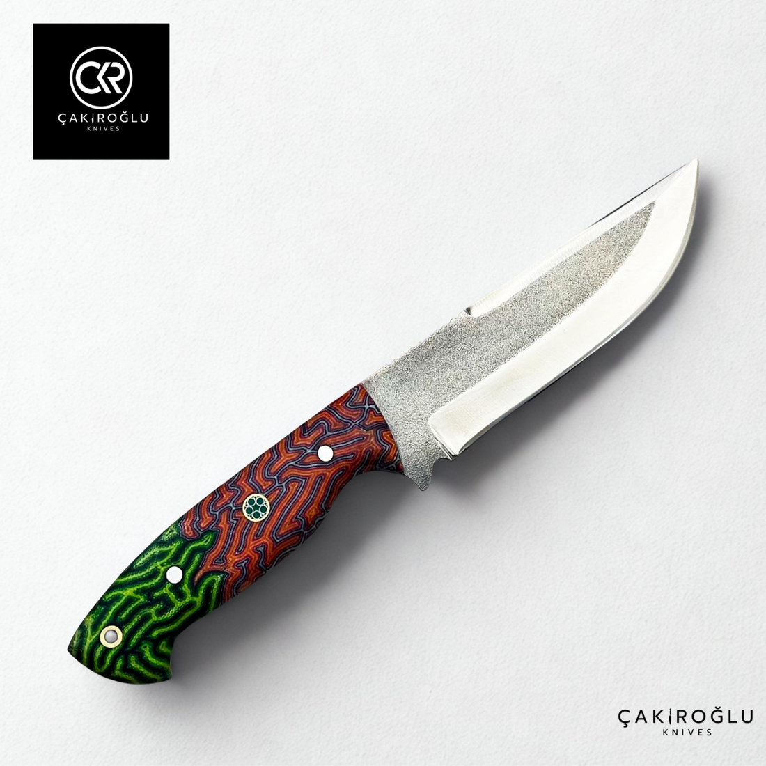 Handcrafted Custom-made Böhler N690 Steel & G-carta Handle Hunting Knife