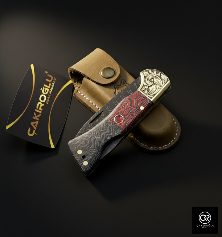 Corvus Series - Custom Handcrafted Folding Knife - Limited Edition