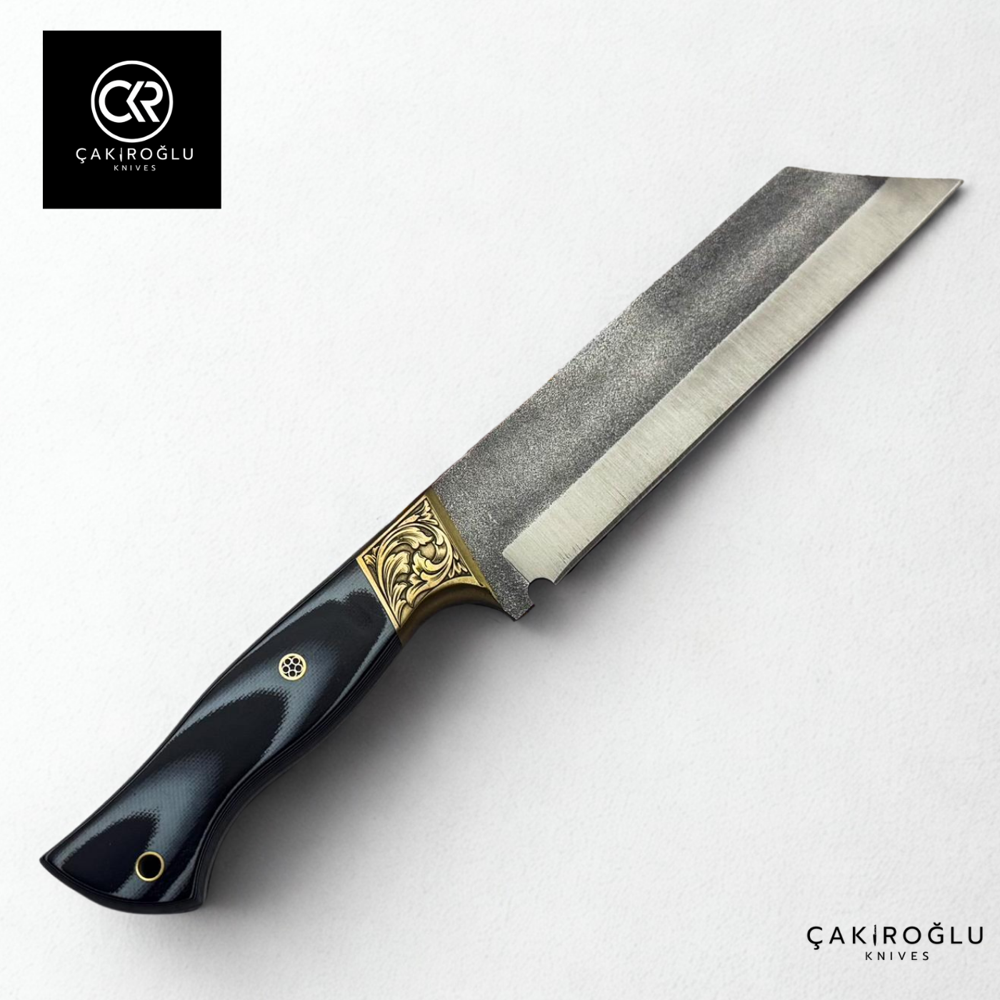 Handcrafted Custom Tanto Model Hunting Knife - N690 Böhler Steel & G10 Handle