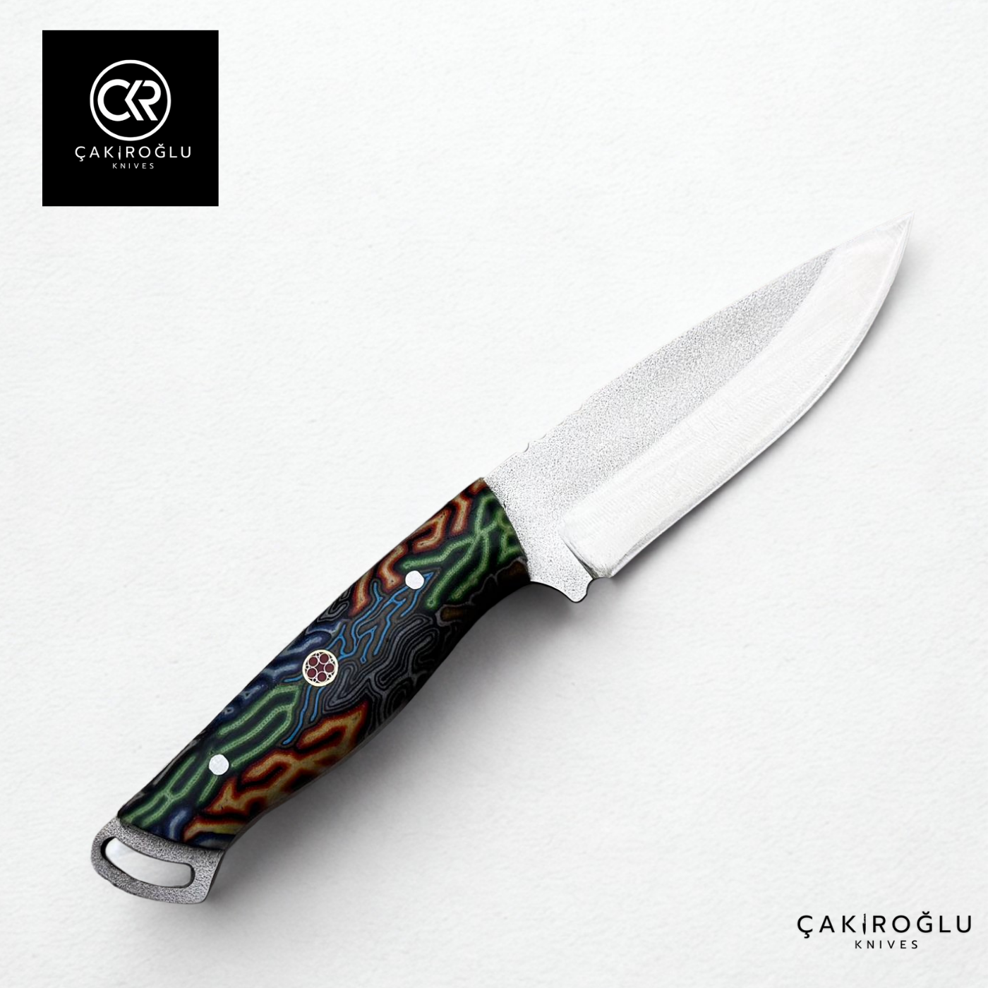 Handcrafted Custom-made Böhler N690 Steel & G-carta Handle Hunting Knife