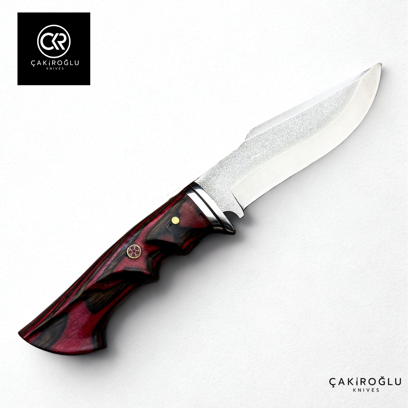 Heritage 281 Dark Beet & Aluminum Apron Edition - N690 Steel Handcrafted Knife