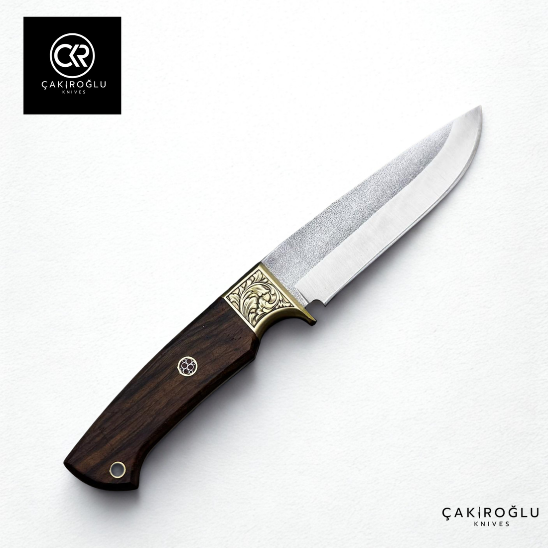 Handcrafted Custom-made Hunting Knife with Magnesium Bar