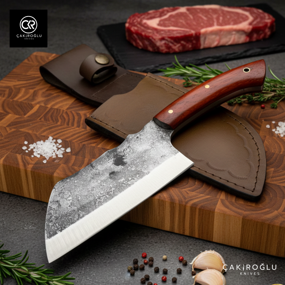 Almazan 556 Handcrafted Camping Chef Knife