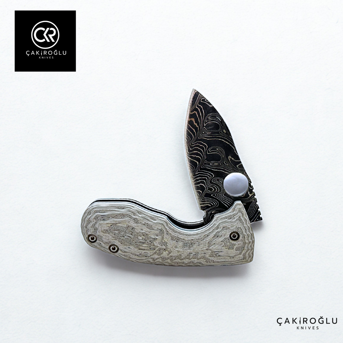 Naim 109 Glacia - Custom Handcrafted Folding Knife & Limited Edition