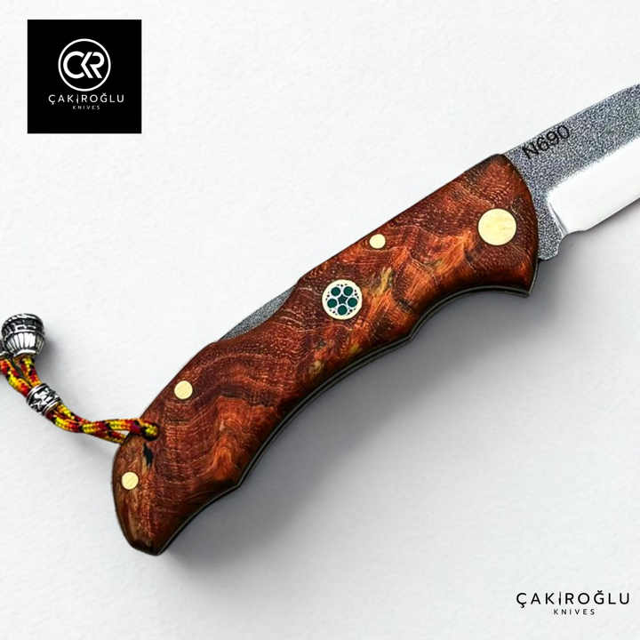 Showy Series Medium Size Handcrafted Folding Knife - N690 Böhler Steel