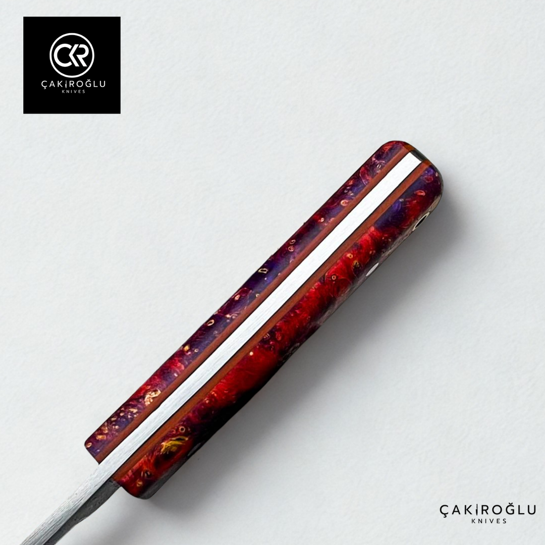 Tanto Kaminari - Handcrafted Custom-made Damascus Steel Tanto Model Hunting Knife