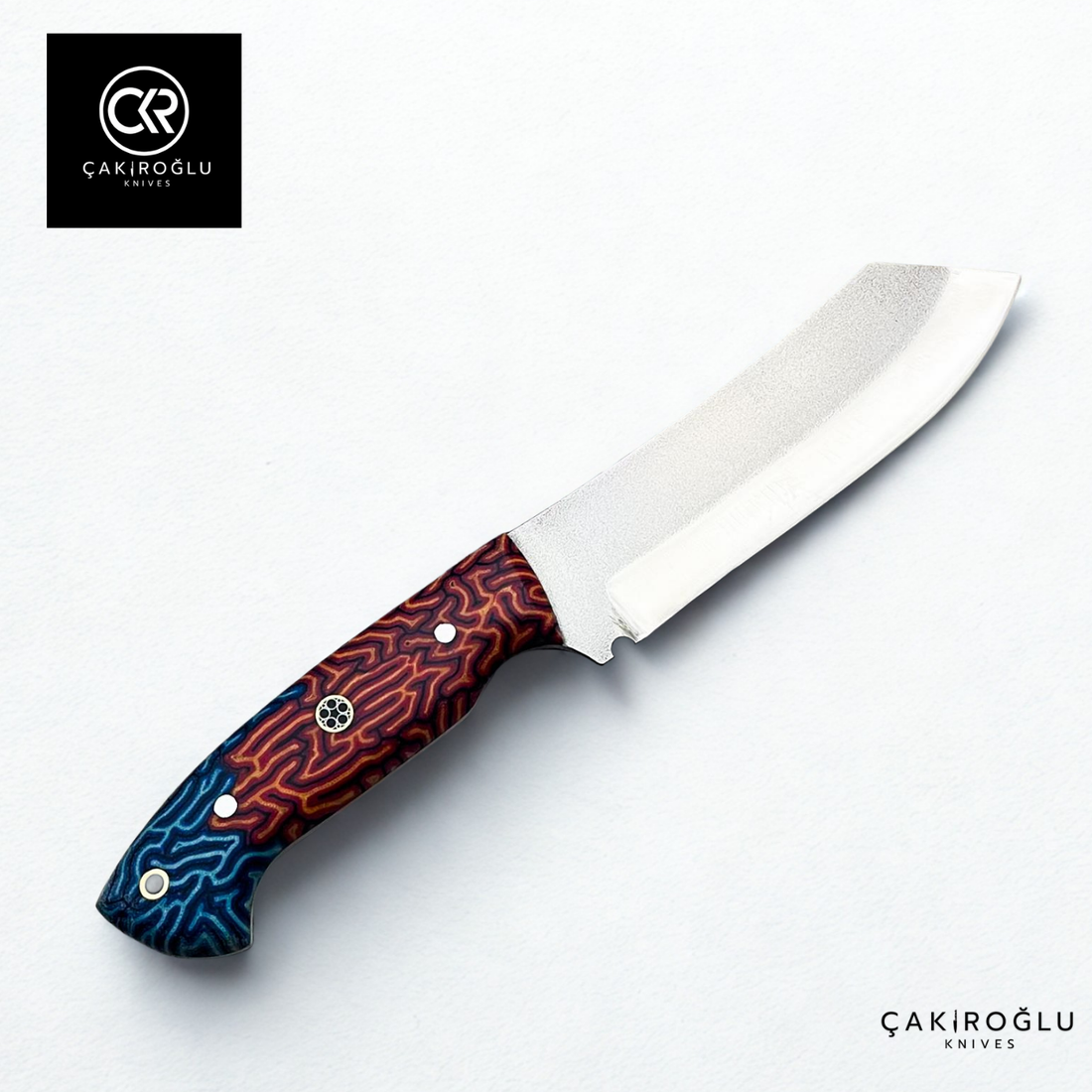 Handcrafted Custom-made Böhler N690 Steel & G-carta Handle Hunting Knife