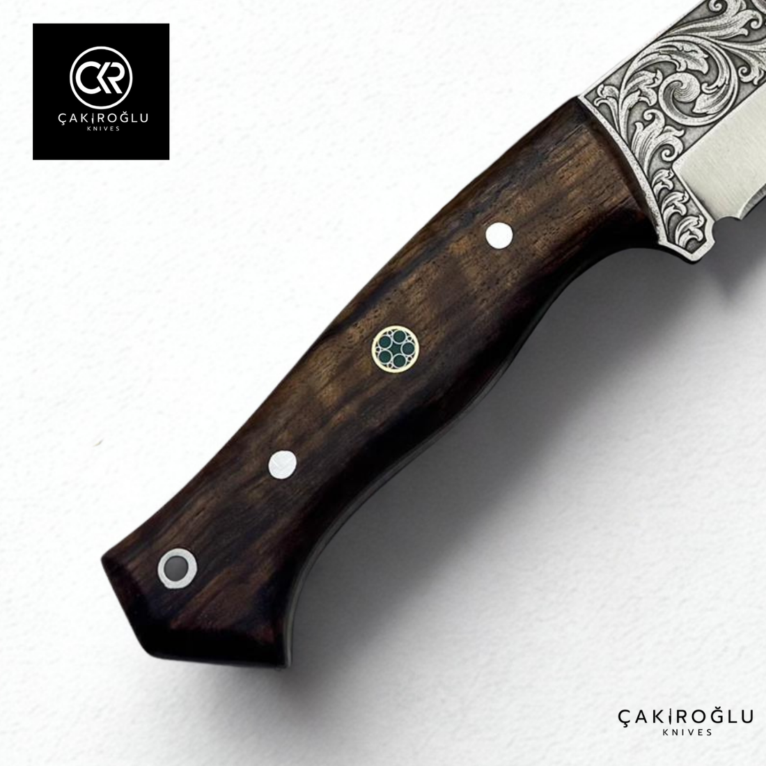 Handcrafted Custom-made Engraved Hunting Knife with Böhler N690 Steel