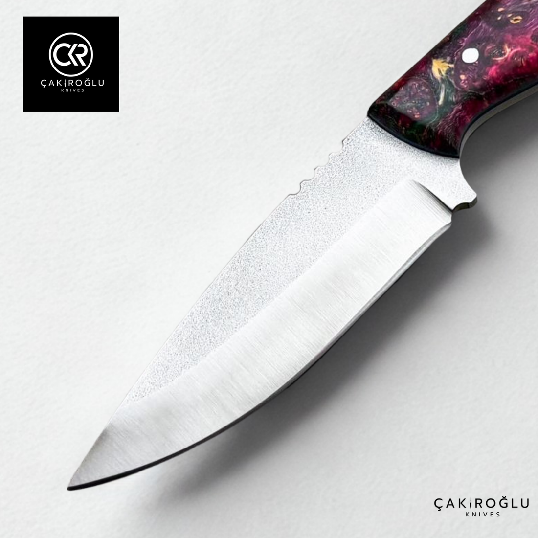 Handcrafted Custom-made Böhler N690 Steel & Stabilized Handle Hunting Knife