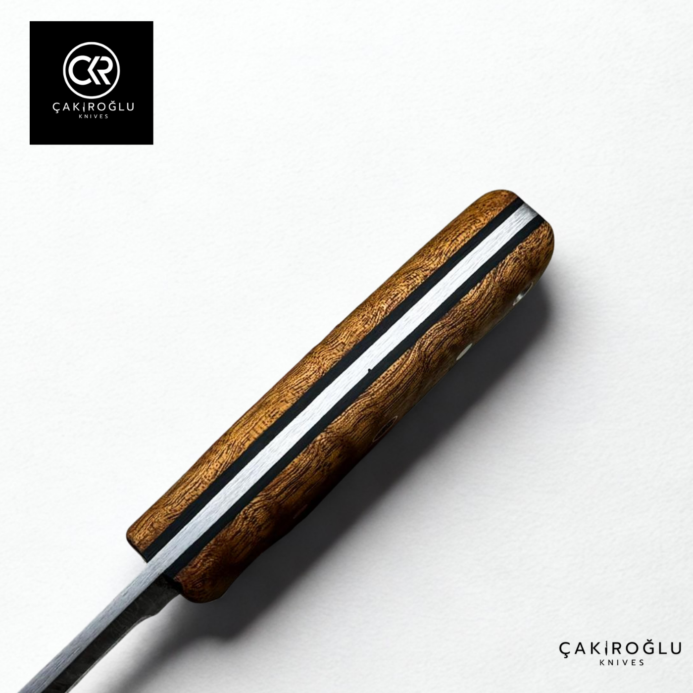 Handcrafted Custom-made Damascus Steel & Stabilized Handle Hunting Knife