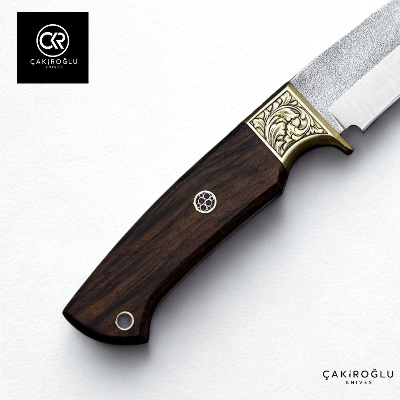 Handcrafted Custom-made Hunting Knife with Magnesium Bar