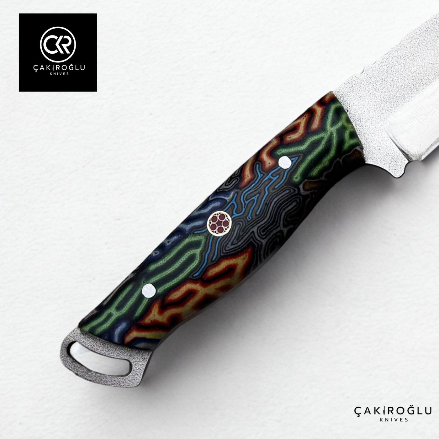 Handcrafted Custom-made Böhler N690 Steel & G-carta Handle Hunting Knife