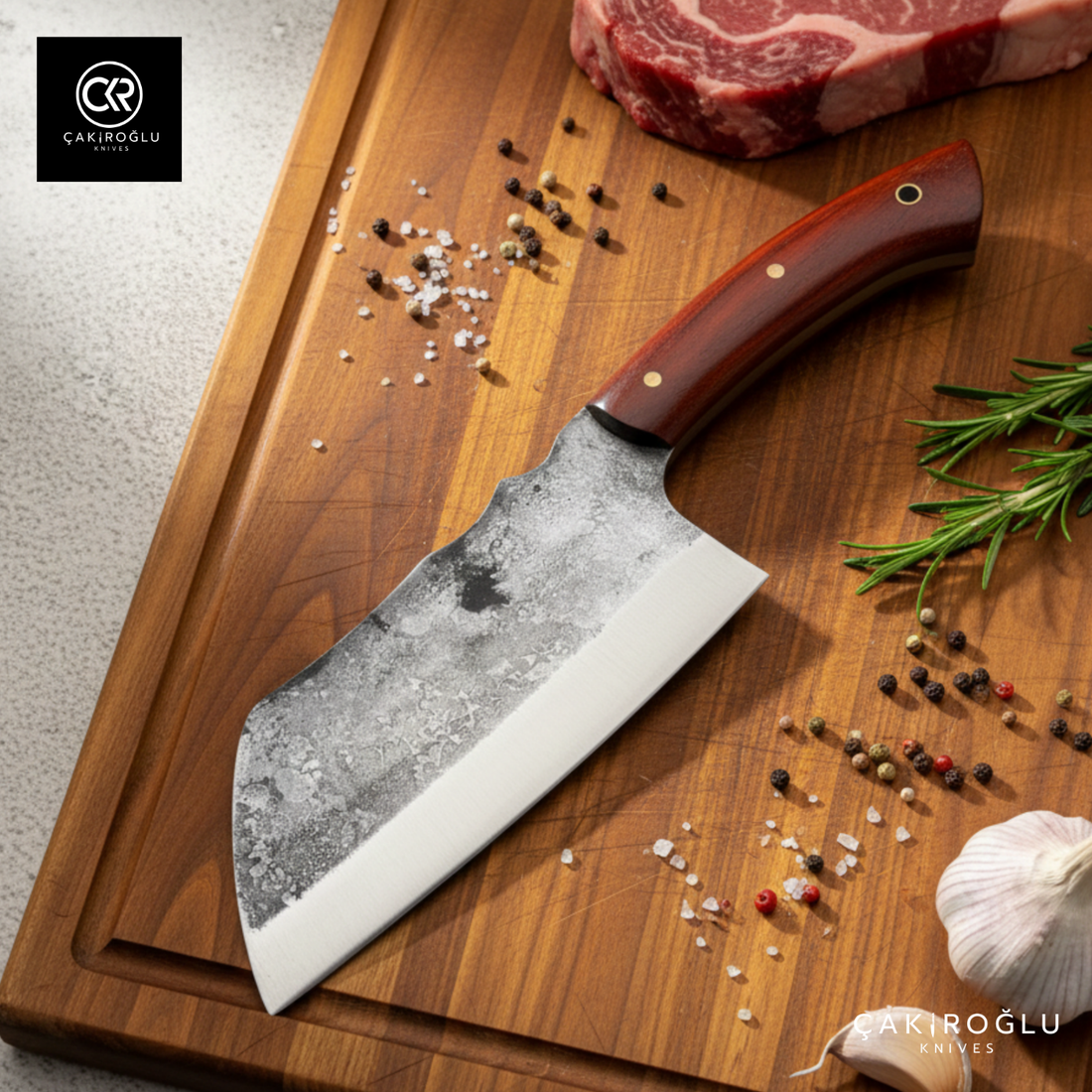 Almazan 556 Handcrafted Camping Chef Knife